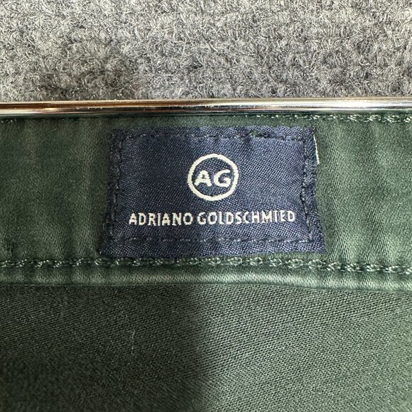 AG Adriano Goldschmied Jeans Womens 26 The Stevie Ankle Skinny Green Slim Straig - Picture 4 of 10